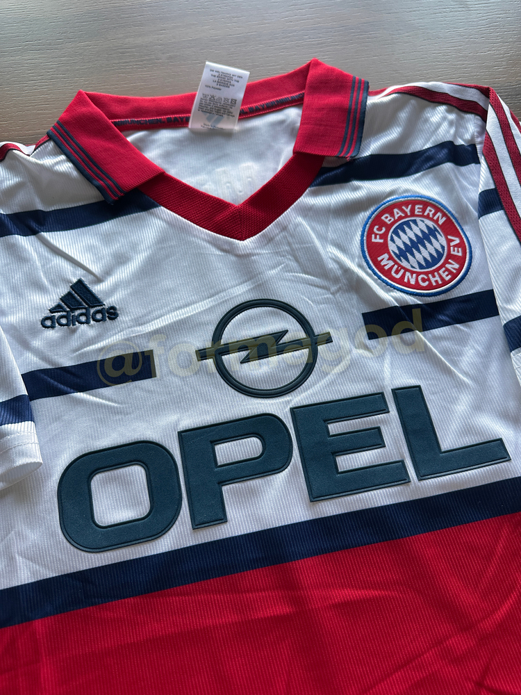 Bayern Münih 1998/2000 Retro Premium Kalite Deplasman Forma