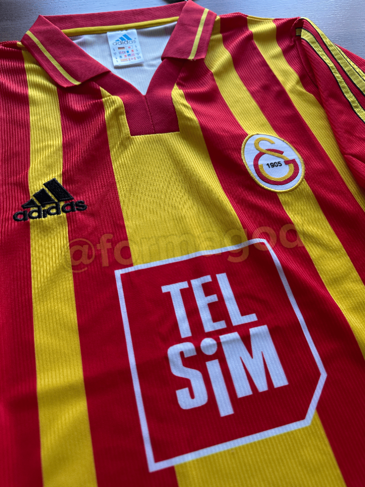 Galatasaray 2000/2001 Retro Premium Kalite İç Saha Forma