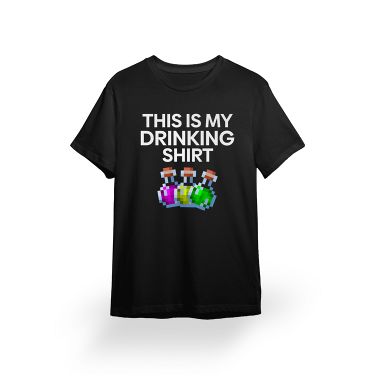 THIS IS MY DRINKING SHIRT tee