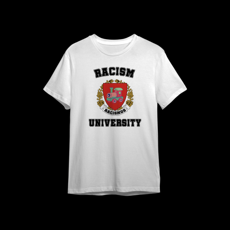 RACISM UNIVERSITY tee