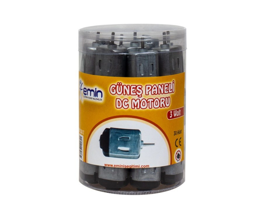 Solar (VARİSTÖR) DC Motor 3 Wolt