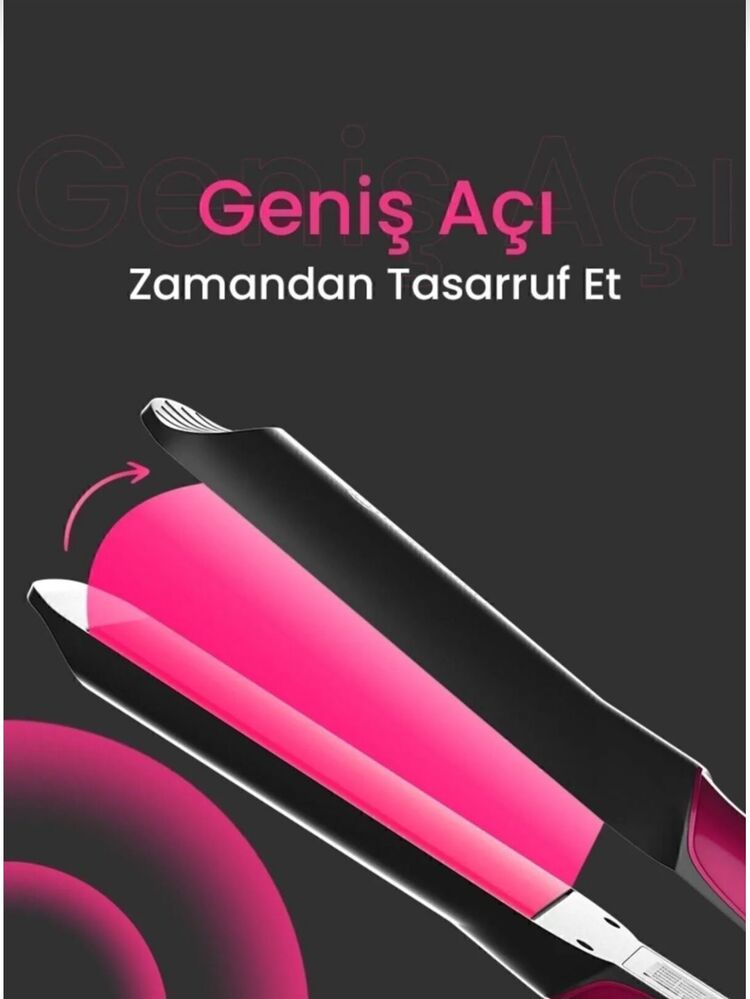 DEMPOWER DP-08P Geniş Plakalı Saç Düzleştirici