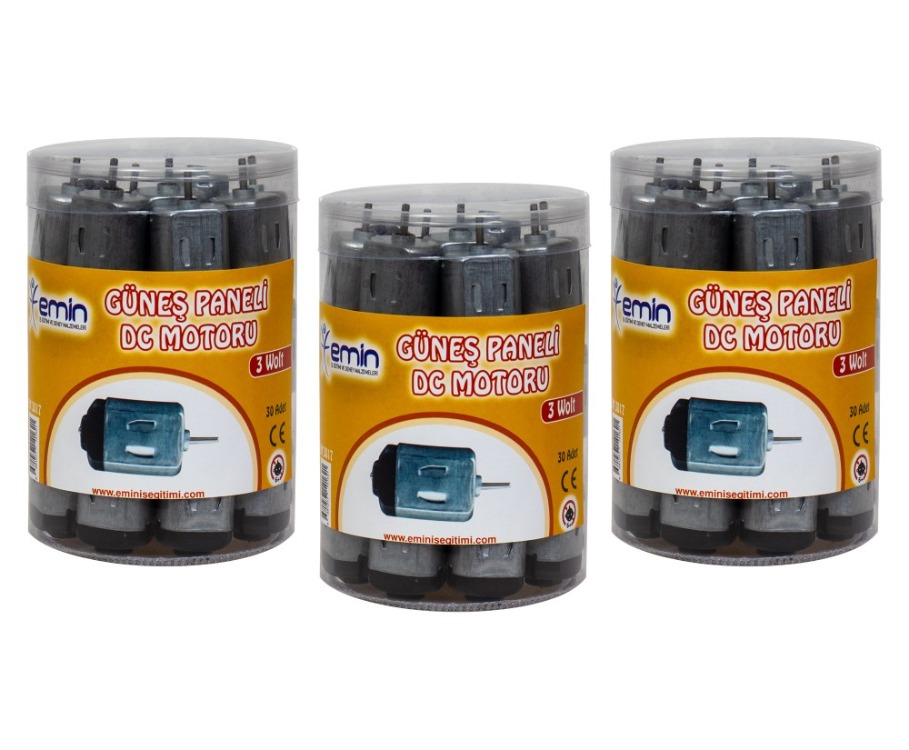 Solar (VARİSTÖR) DC Motor 3 Wolt