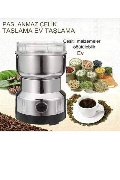 Paslanmaz Çelik Elektrikli Öğütücü