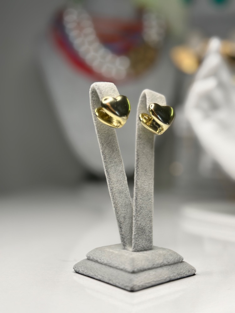 Tabir Gold Küpe Kalp