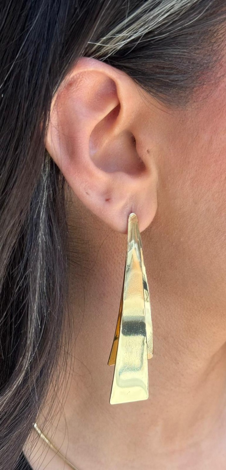 Tabir Gold Küpe