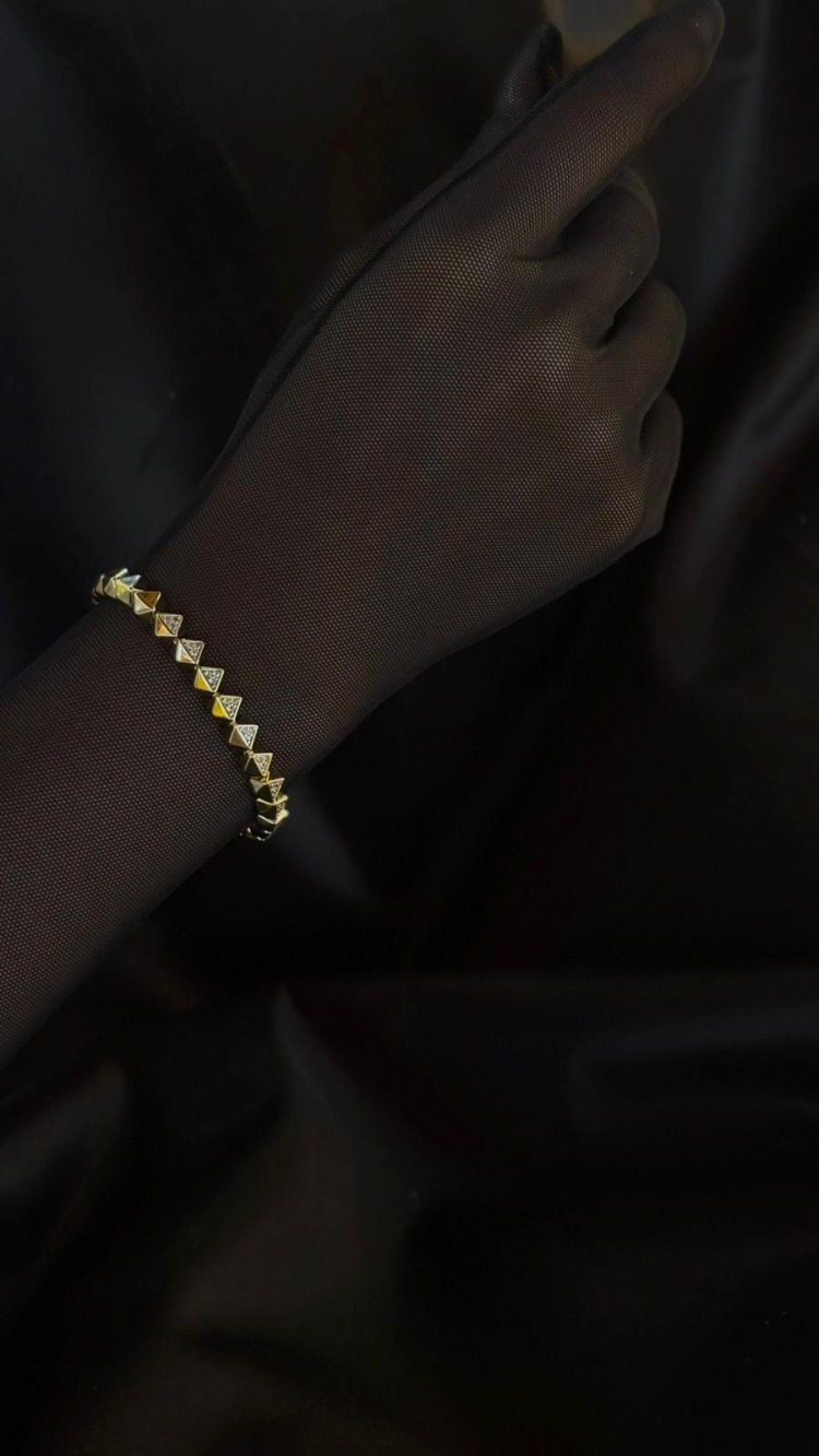 Tabir Üçgen Gold 