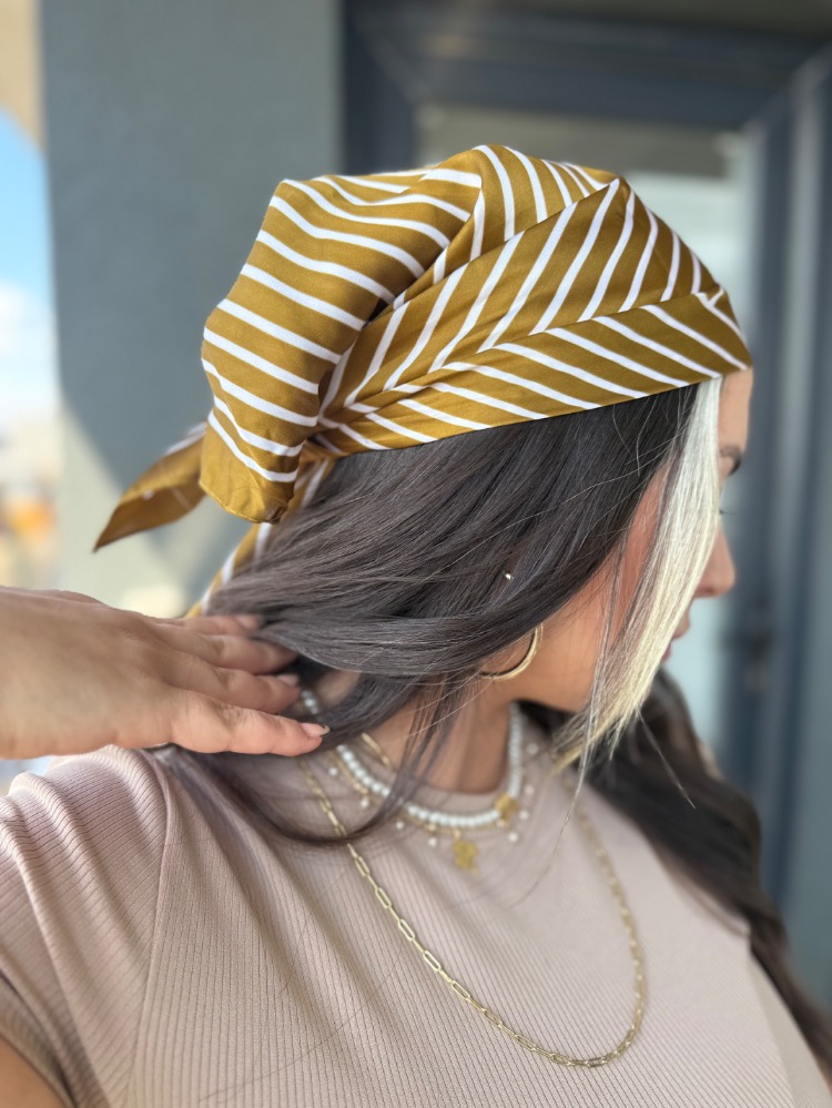 Tabir Bandana Kahverengi