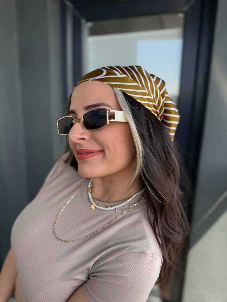 Tabir Bandana Kahverengi