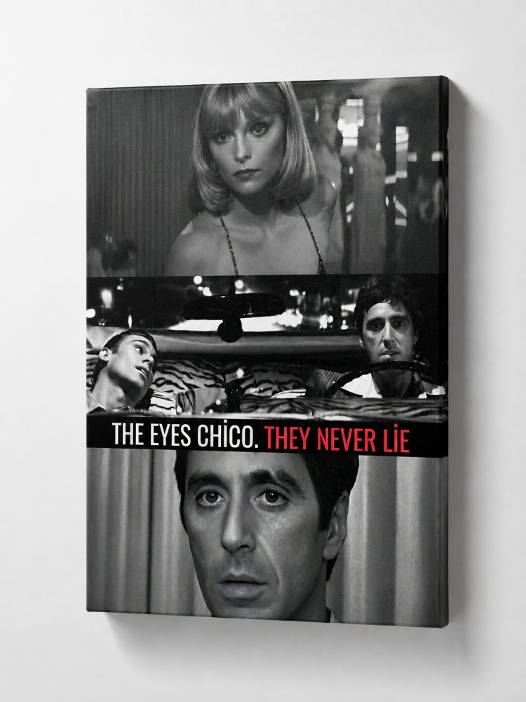 Scarface Sınırlı Üretim Kanvas Tablo