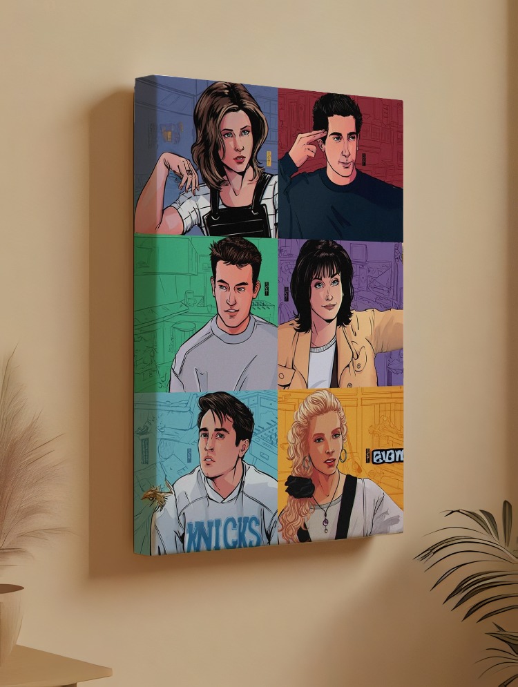 Friends Ruhunu Duvarına Taşı
