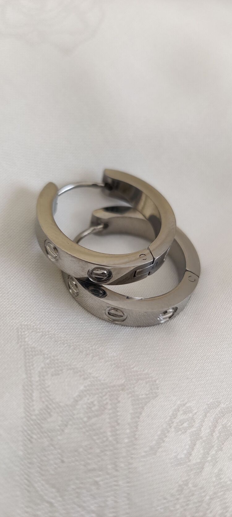 Çelik Küpe Silver 