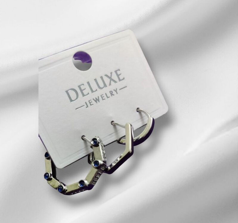 Çelik şık Silver küpe