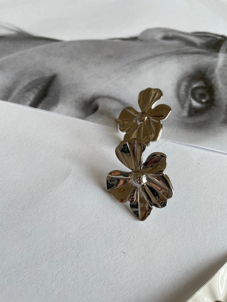FLOWER ÇELİK KÜPE