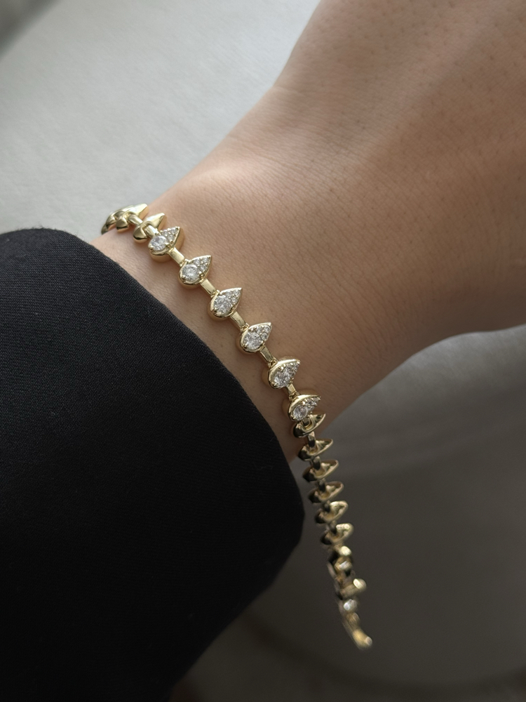 Damla Bileklik | 14k