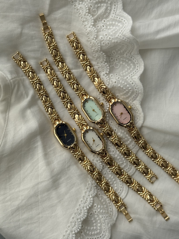 Ofilia Vintage Saat | Çelik