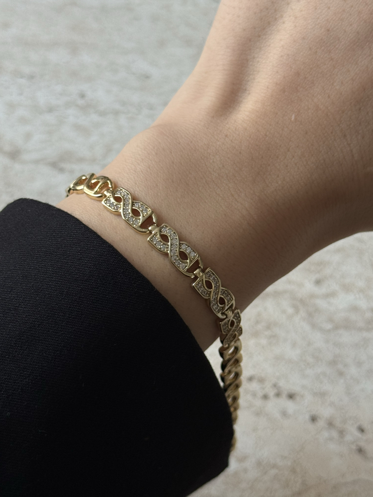 Infinity Bileklik | 14K Xuping