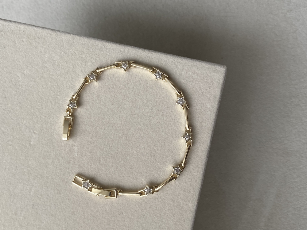 Mini stars bileklik | 14k 