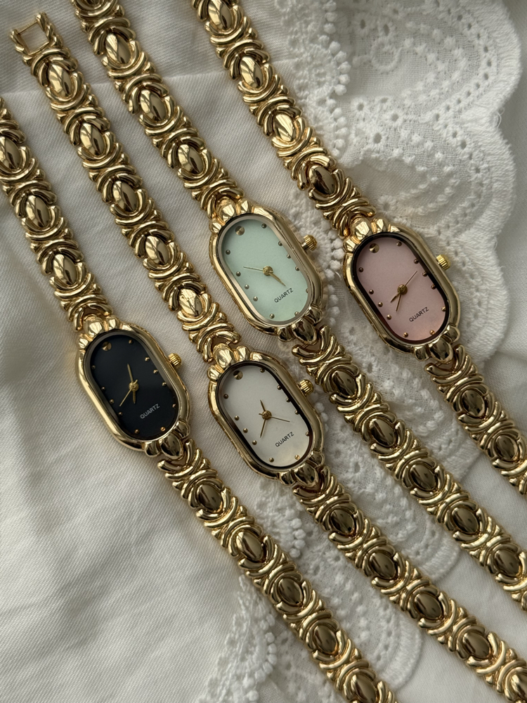Ofilia Vintage Saat | Çelik