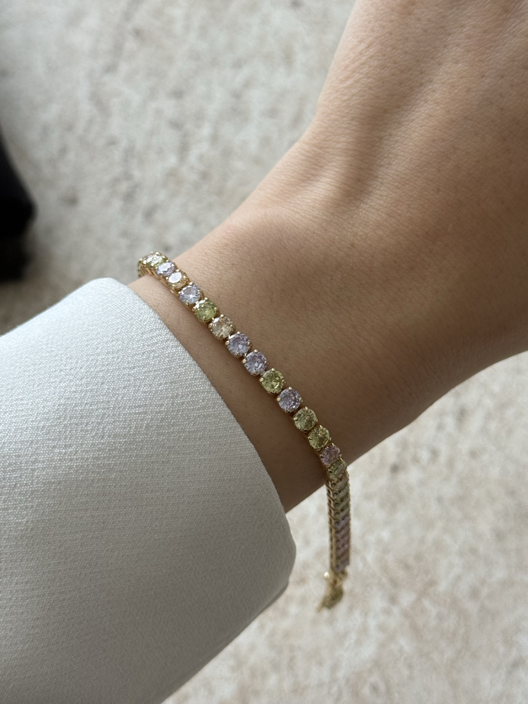 Rainbow Suyolu Bileklik | 14k vip 