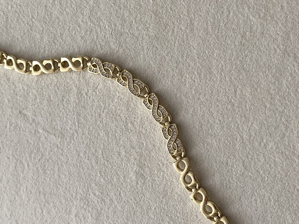 Infinity Bileklik | 14K Xuping