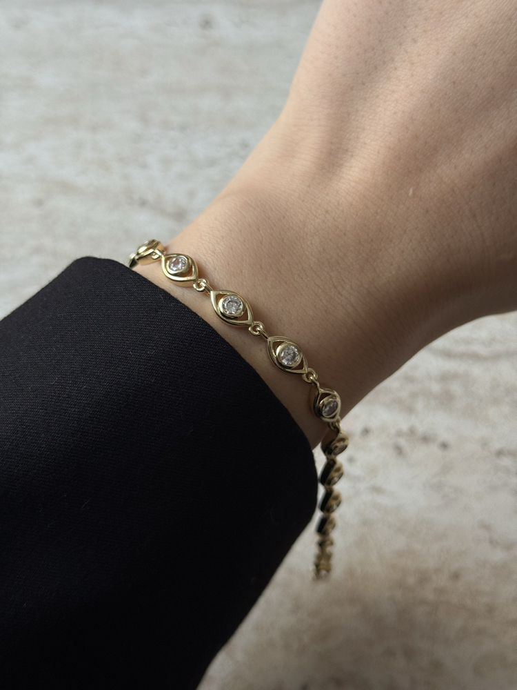 Eyes Bileklik | 14k VIP