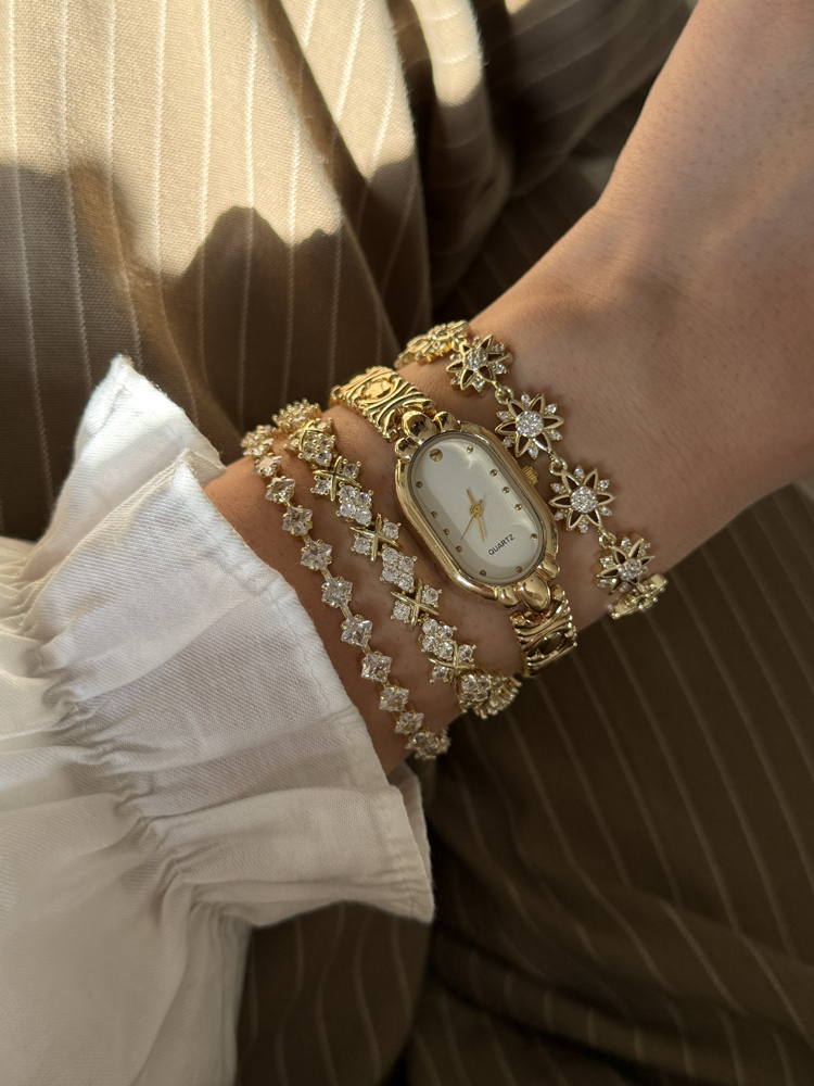Ofilia Vintage Saat | Çelik