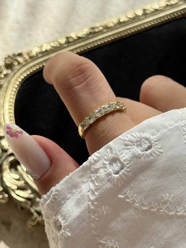 Baget Suyolu Yüzük 14k xupin
