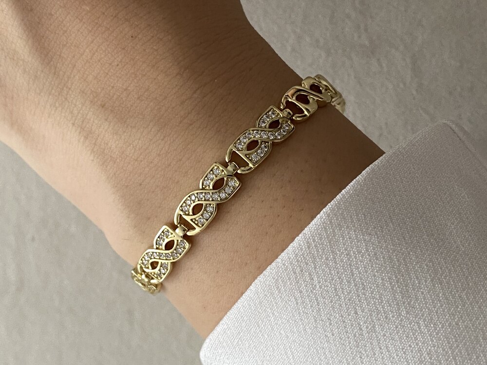 Infinity Bileklik | 14K Xuping