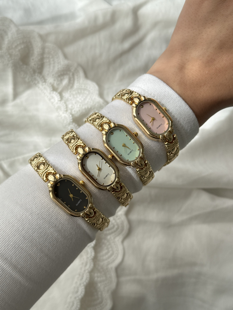 Ofilia Vintage Saat | Çelik