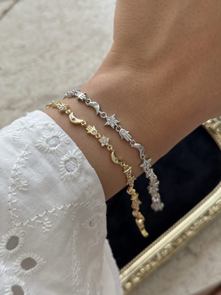 Mini Manifest Bileklik | 14k vip