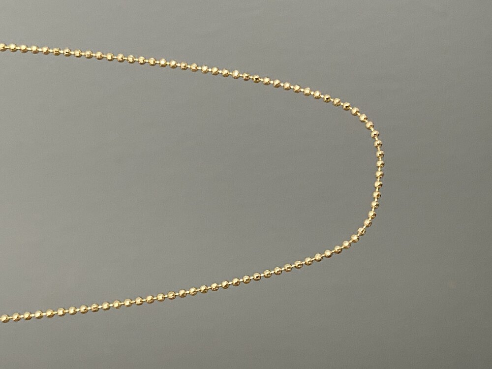 Mini boncuk detay kolye | 14K Xuping