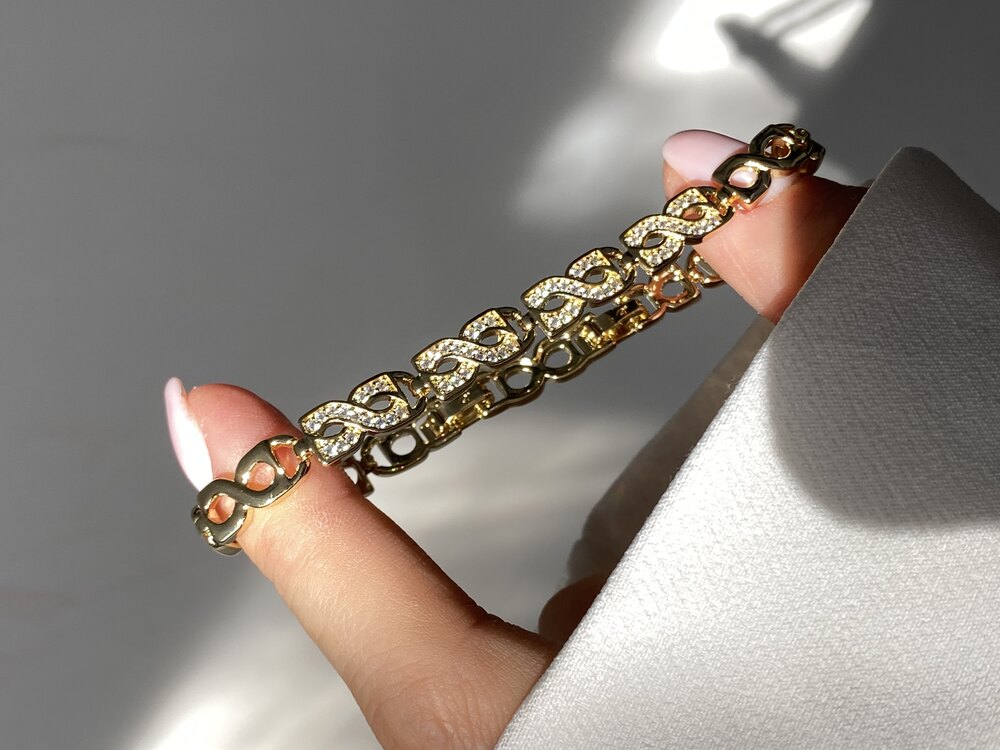 Infinity Bileklik | 14K Xuping