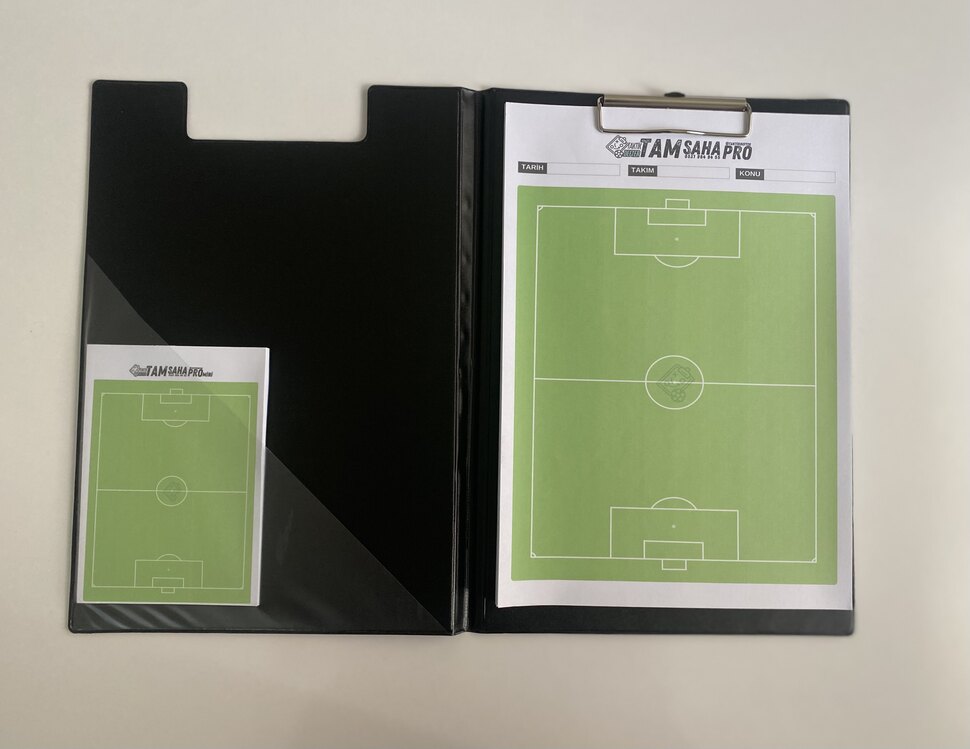Taktikdefter Antrenör Kapaklı Dosya A4