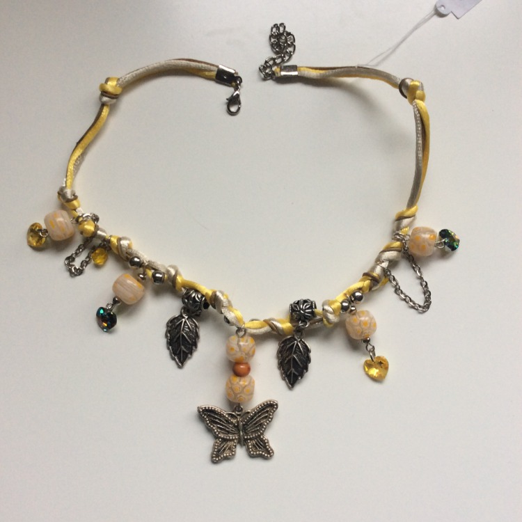 Butterfly Charm Kolye