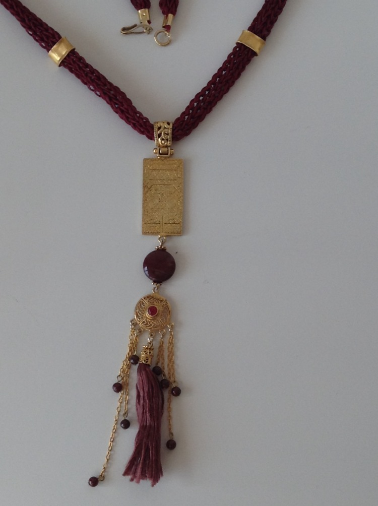 Royal Jasper Flow Necklace