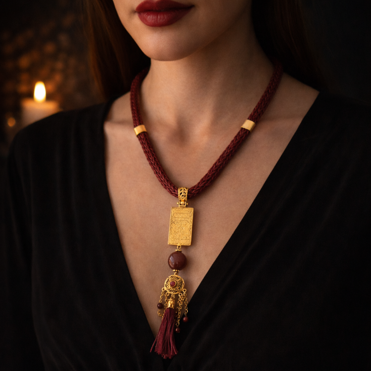 Royal Jasper Flow Necklace