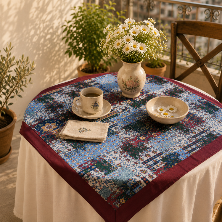 Patchwork Harmony - 82*82 cm Runner