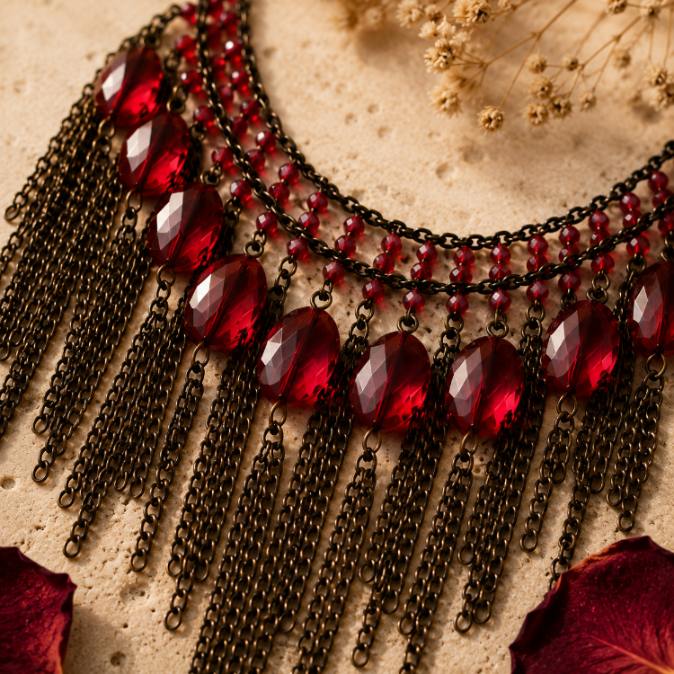 Midnight Scarlet Kolye