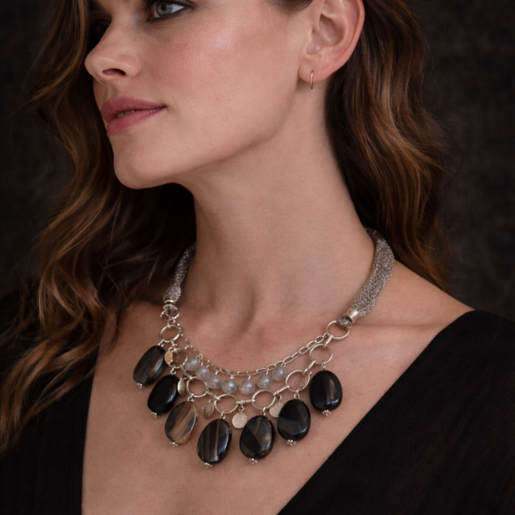 Titanium Midnight Necklace