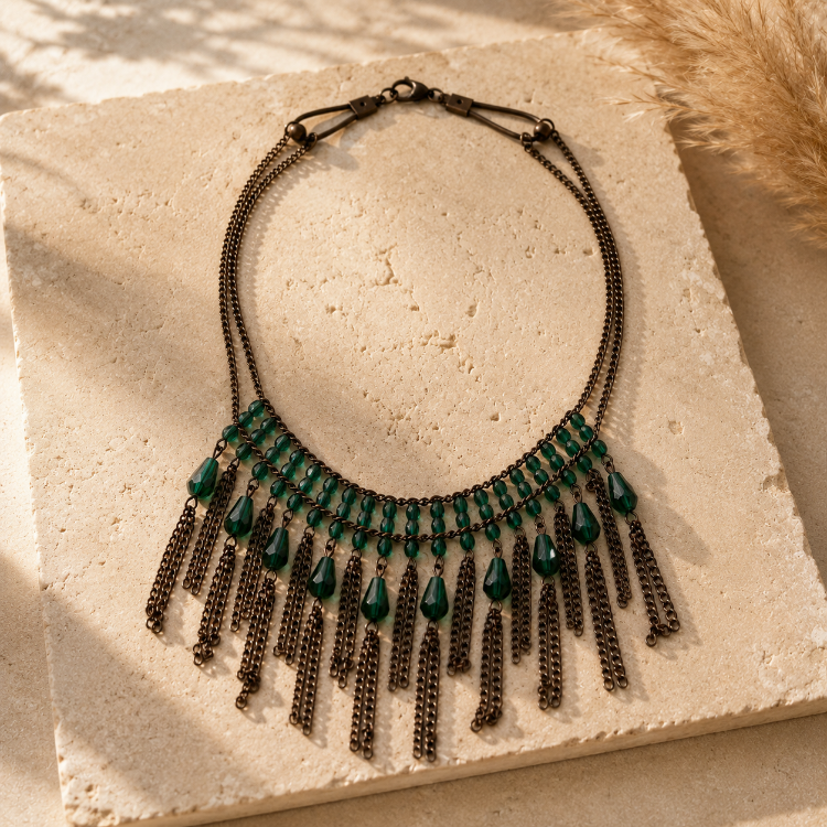 Emerald Eclipse Kolye