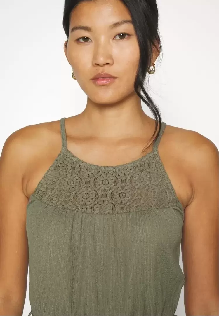 Anna Field Model Elbise Haki - Yeşil
