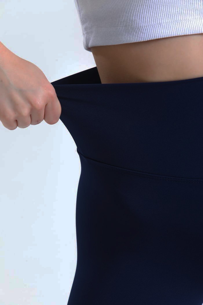 Oysho Yüksek Bel Toparlayıcı Push-up Tayt Lacivert