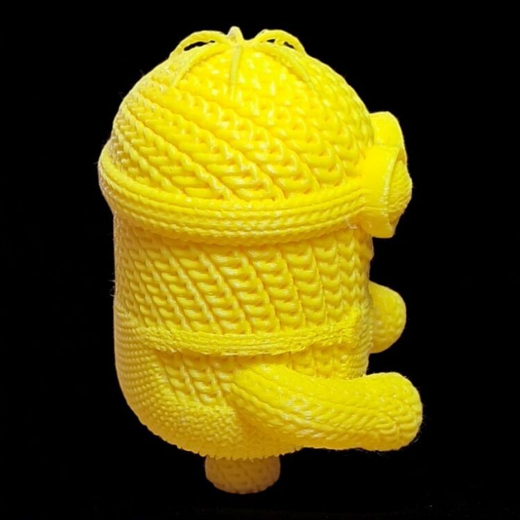 Knitted-Style Minion Figür