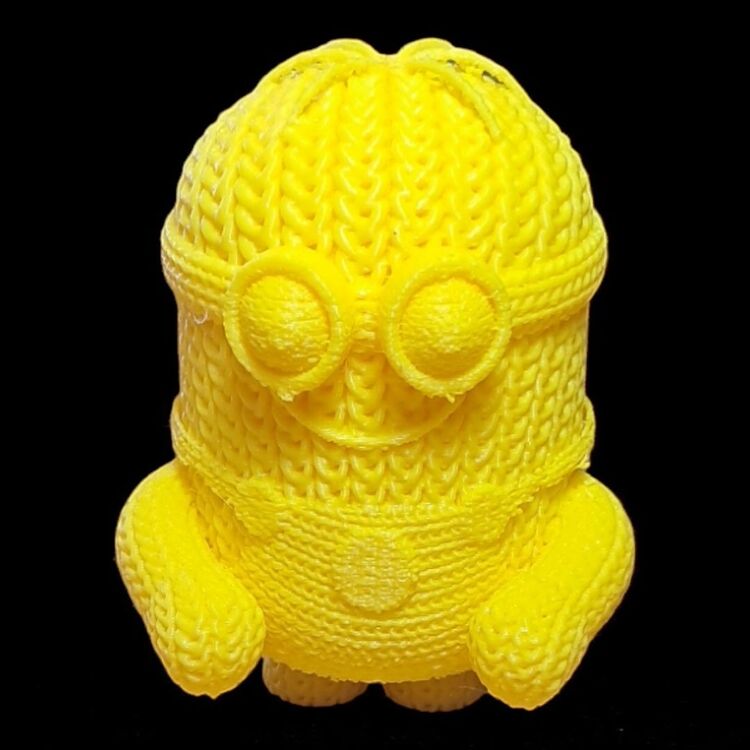 Knitted-Style Minion Figür