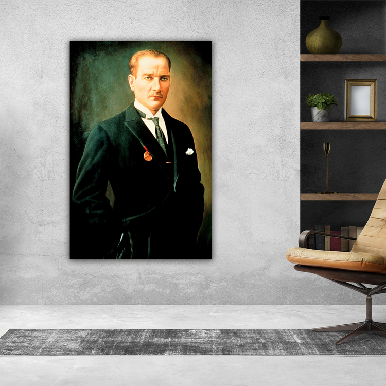 Renkli Atatürk Posteri