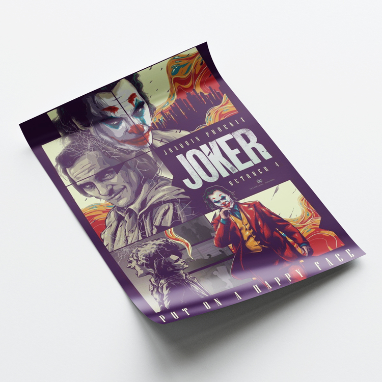 Mor Joker Film Posteri