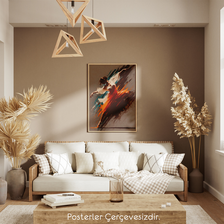 Dans ve Kadın Posteri