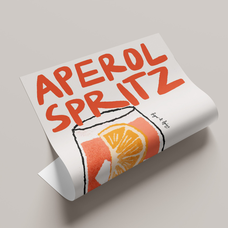 Aperol Spritz Tarifi Posteri