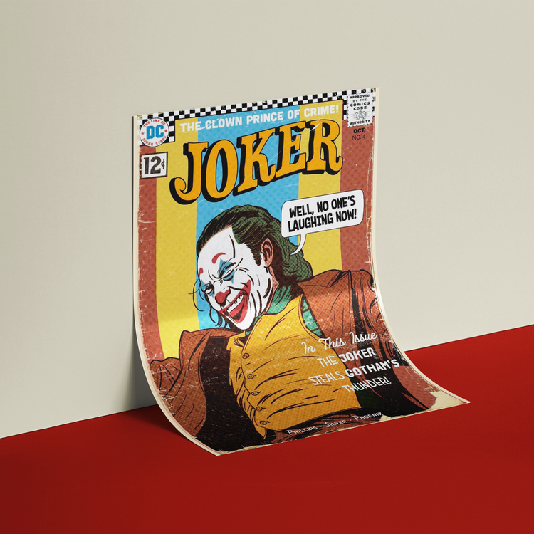 Pop Art Joker Poster